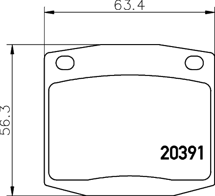 Remblokset Mintex MDB1097