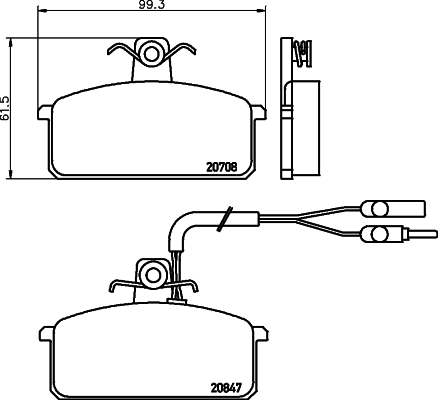 Remblokset Mintex MDB1276