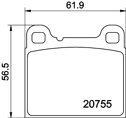 Remblokset Mintex MDB2129