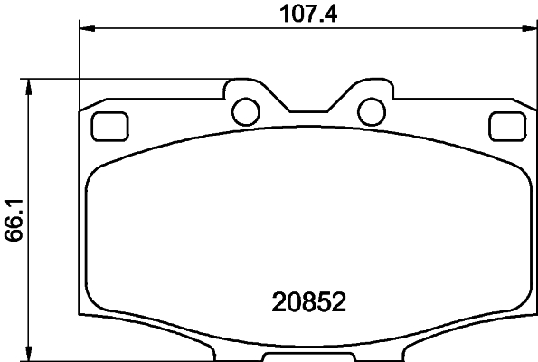 Remblokset Mintex MDB1139