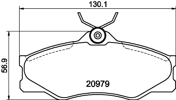 Remblokset Mintex MDB1362