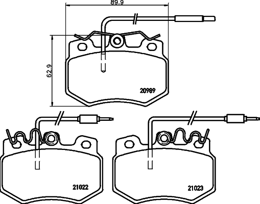 Remblokset Mintex MDB1327