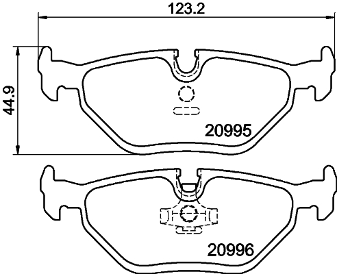 Remblokset Mintex MDB1369