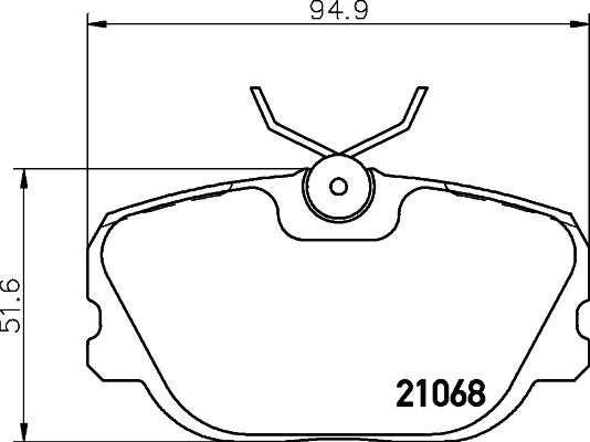 Remblokset Mintex MDB1542