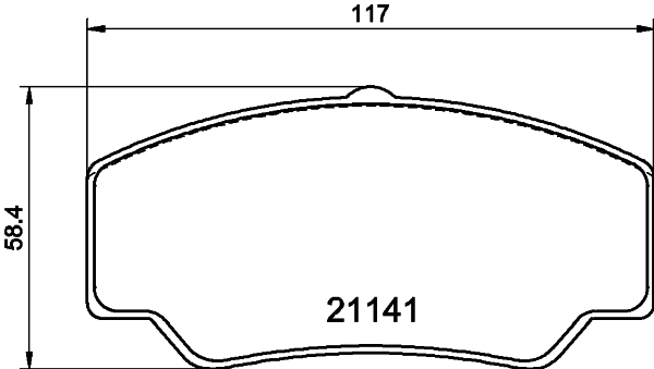 Remblokset Mintex MDB1341