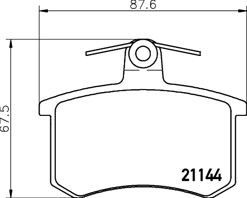 Remblokset Mintex MDB1191