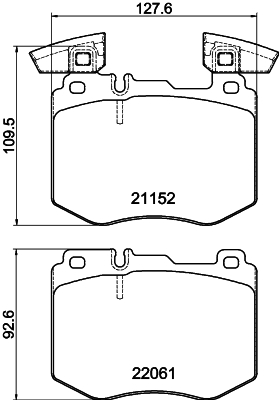 Remblokset Mintex MDB4319