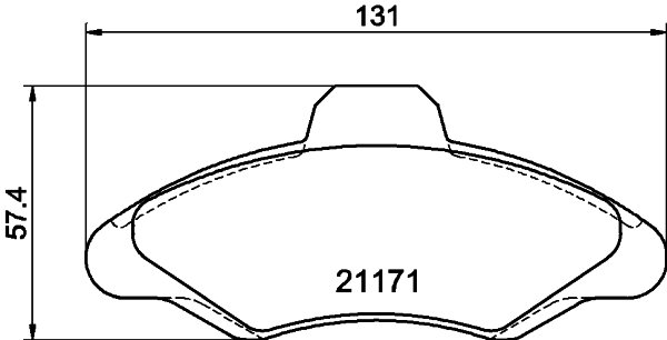 Remblokset Mintex MDB1493