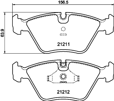 Remblokset Mintex MDB1878