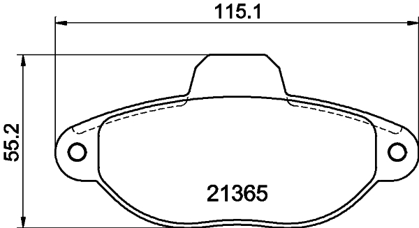 Remblokset Mintex MDB1573