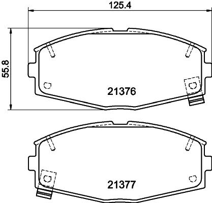 Remblokset Mintex MDB1321