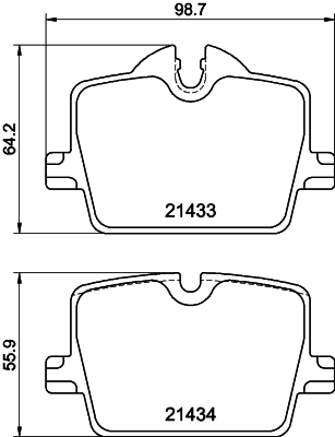 Remblokset Mintex MDB4277