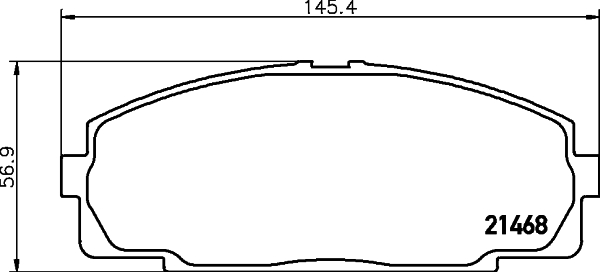 Remblokset Mintex MDB1398