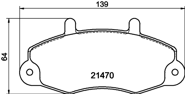 Remblokset Mintex MDB1558