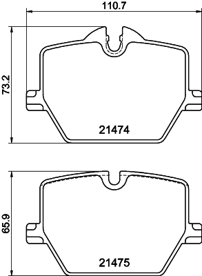 Remblokset Mintex MDB3389