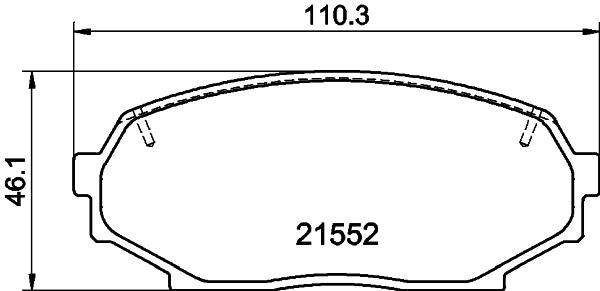 Remblokset Mintex MDB1413