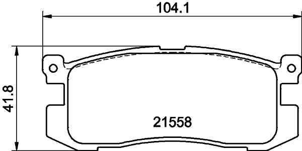 Remblokset Mintex MDB1476