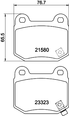 Remblokset Mintex MDB2342