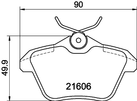 Remblokset Mintex MDB1742