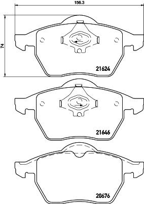 Remblokset Mintex MDB2353