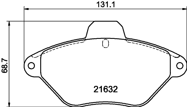 Remblokset Mintex MDB1630