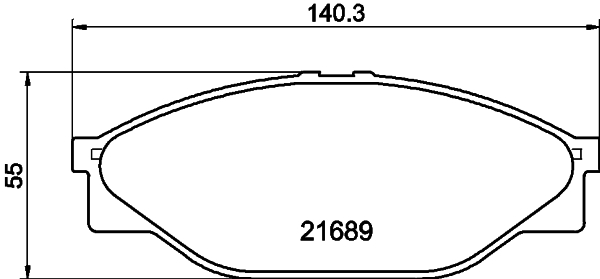 Remblokset Mintex MDB1535