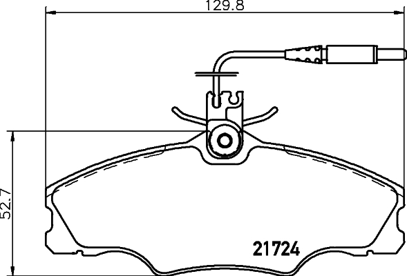 Remblokset Mintex MDB1731