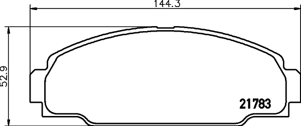 Remblokset Mintex MDB1619