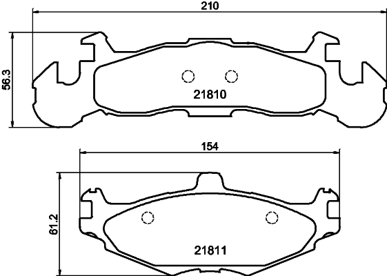 Remblokset Mintex MDB1601