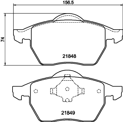 Remblokset Mintex MDB1741