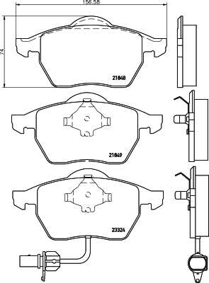 Remblokset Mintex MDB2102