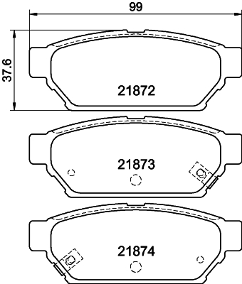 Remblokset Mintex MDB1691