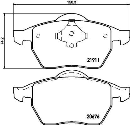 Remblokset Mintex MDB2689