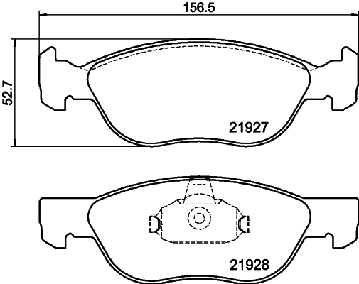 Remblokset Mintex MDB2123