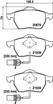 Remblokset Mintex MDB1826