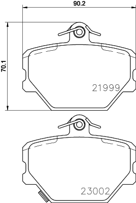 Remblokset Mintex MDB2033