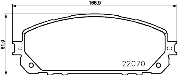 Remblokset Mintex MDB3789