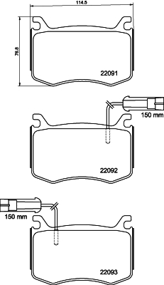 Remblokset Mintex MDB3941