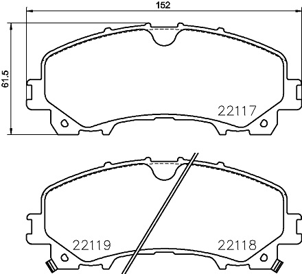 Remblokset Mintex MDB3748