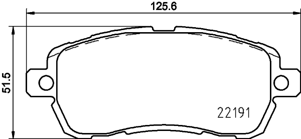 Remblokset Mintex MDB3951