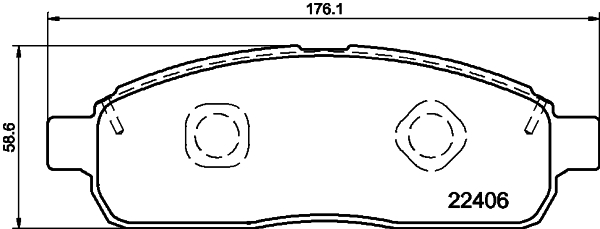 Remblokset Mintex MDB3842