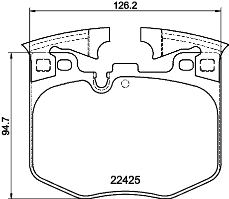 Remblokset Mintex MDB3869