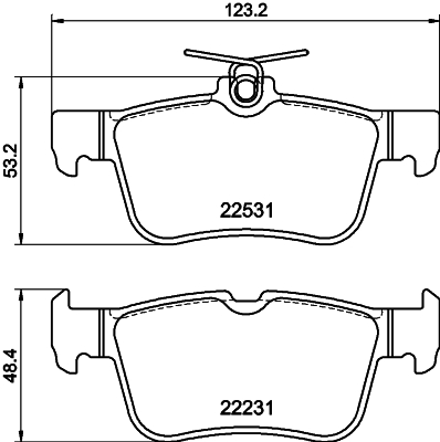 Remblokset Mintex MDB3488