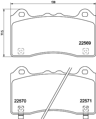 Remblokset Mintex MDB3924