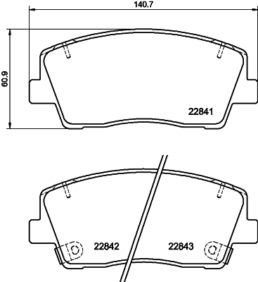 Remblokset Mintex MDB4114