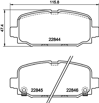 Remblokset Mintex MDB4069