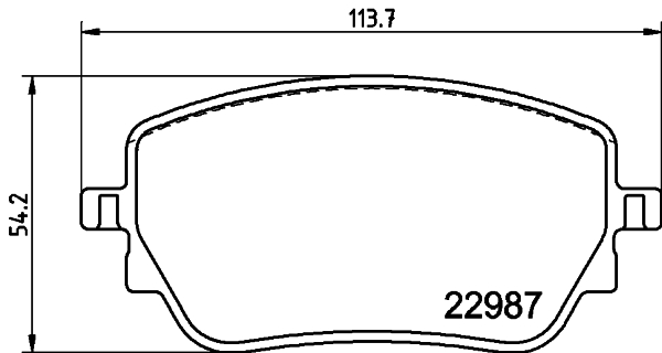 Remblokset Mintex MDB4108