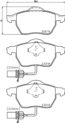 Remblokset Mintex MDB2231