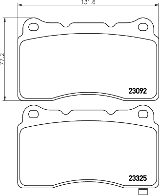 Remblokset Mintex MDB2592