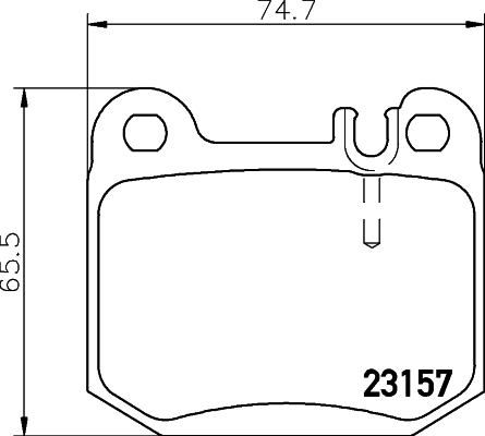 Remblokset Mintex MDB2112